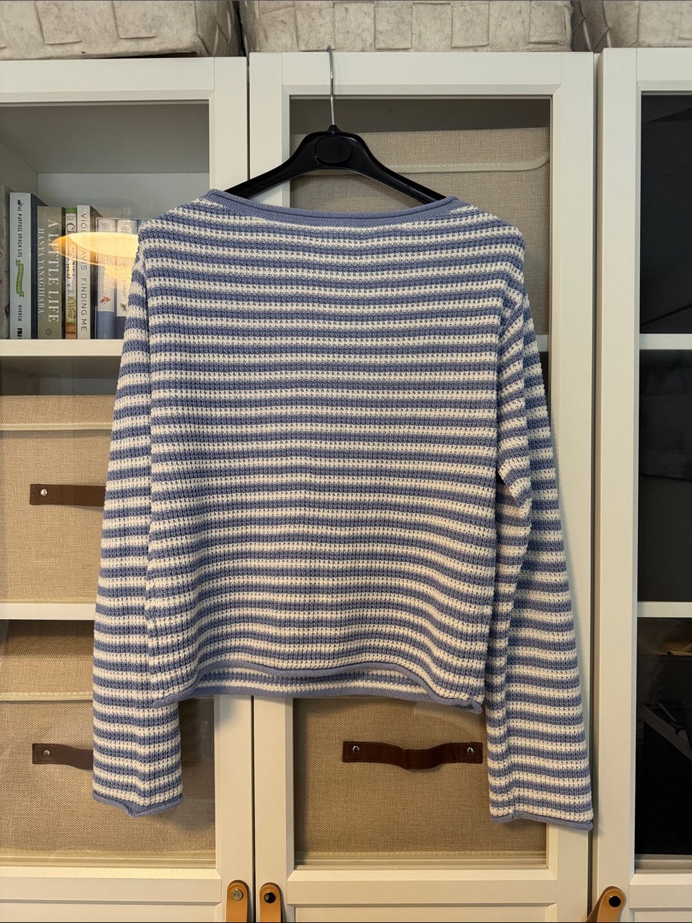 ๐ J. Crew Boatneck sweater in stripe - Picture 6 of 6